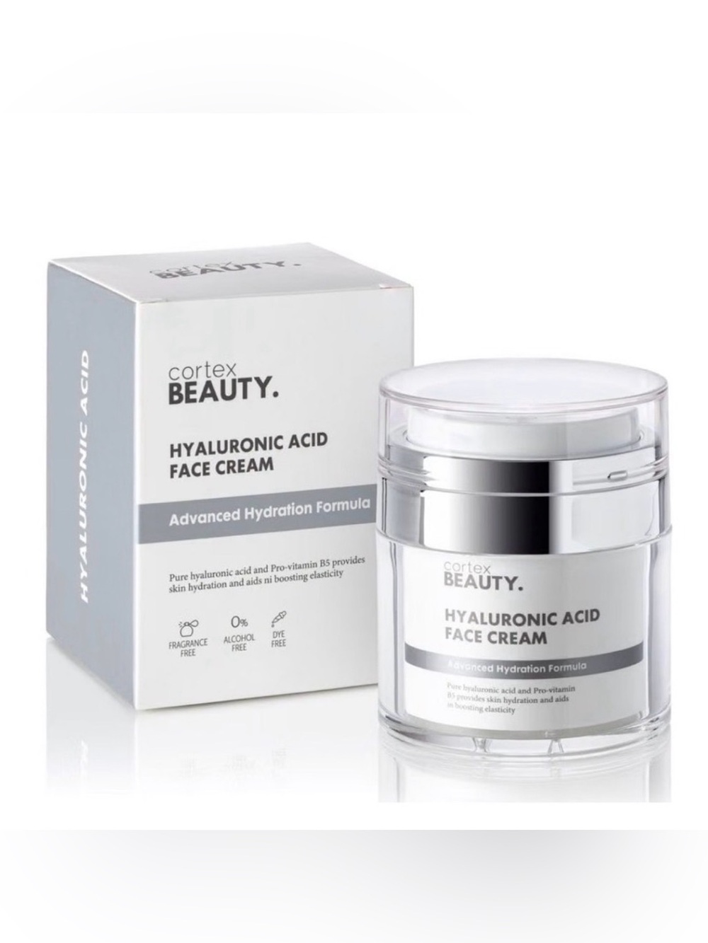 Cortex Beauty Hyaluronic Acid Face Cream Advanced Hydration Formula ~Retail $240